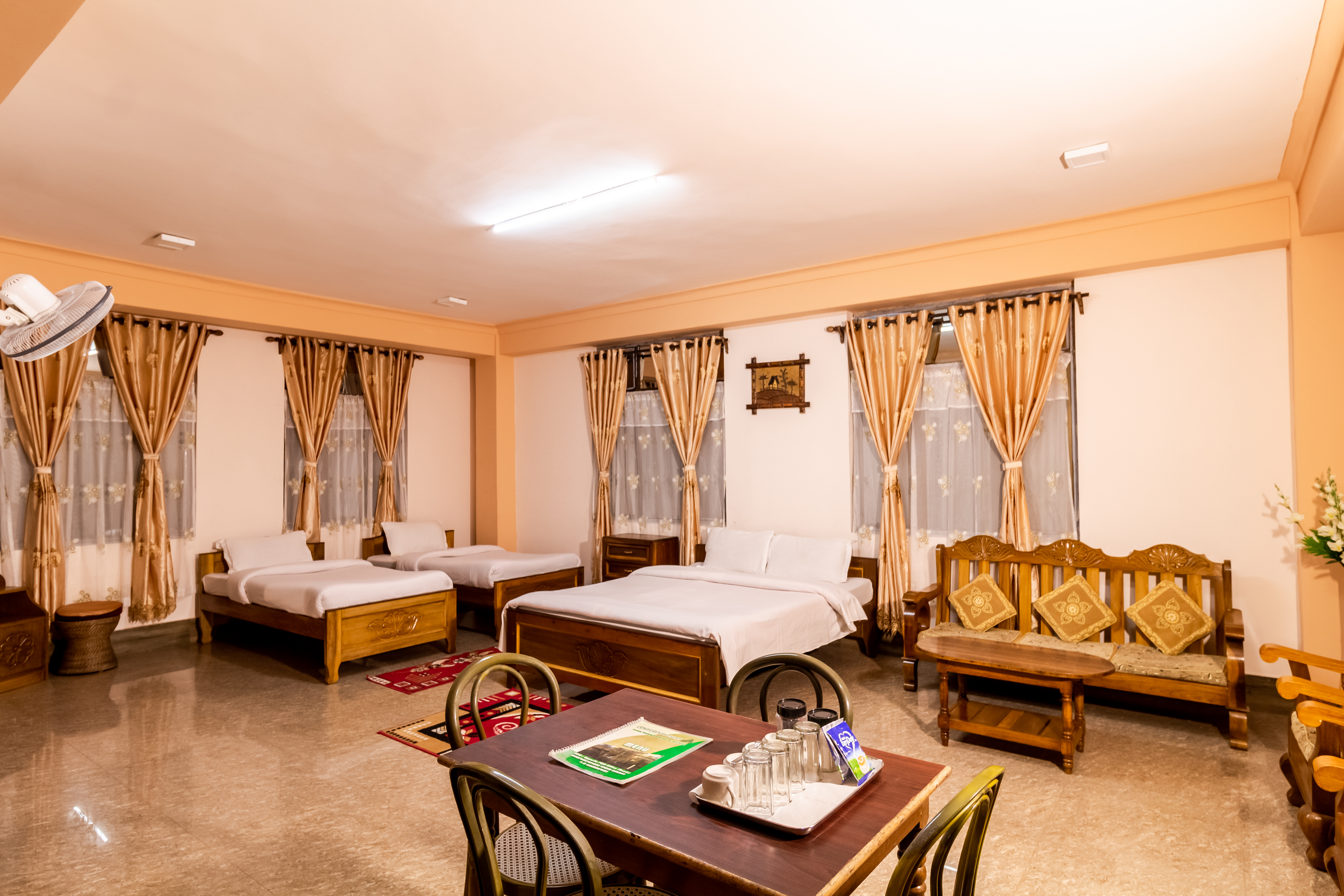 Coniferous Resort, Cherrapunjee Super Deluxe Four Bedded Room